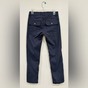 prAna Women's Halle Straight Pant II Nautical Blue size 2